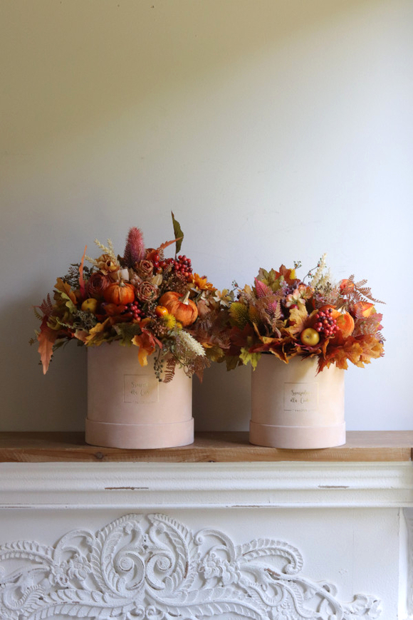 Moko Autumn 3, welurowy flowerbox jesienny	