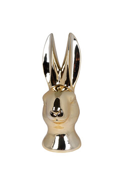 Bunny Gold, figurka wielkanocna zajączek C, wys.32cm