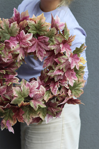 Jesienne Rumieńce, jesienny wianek na drzwi
