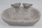 poidło dla ptaków owalne, Piaf, wym.13x31x18cm