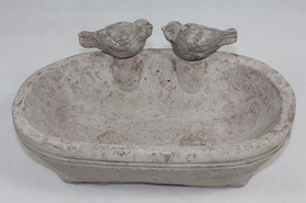 poidło dla ptaków owalne, Piaf, wym.13x31x18cm 