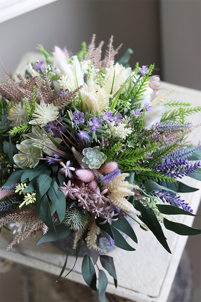 kompozycja z wrzosem, Boho Gretra