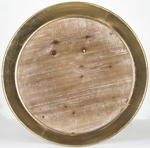 Anabel Wood, złoty stolik boczny, wym.68x60x60cm 