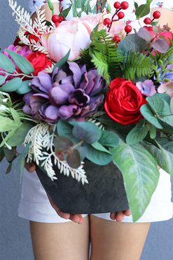 Laos Englano 2, dekoracja nagrobna w naczyniu, wym.47x70cm