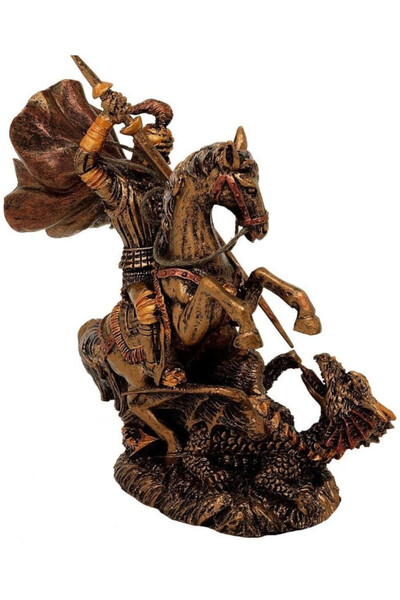 Święty Jerzy, elegancka figurka