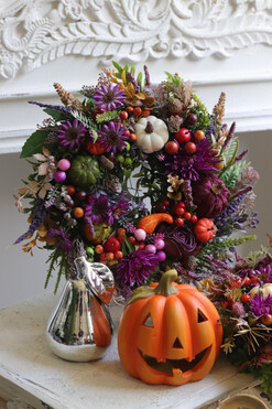 Kreona Autumn, jesienny wianek z owocami, śr.35cm 