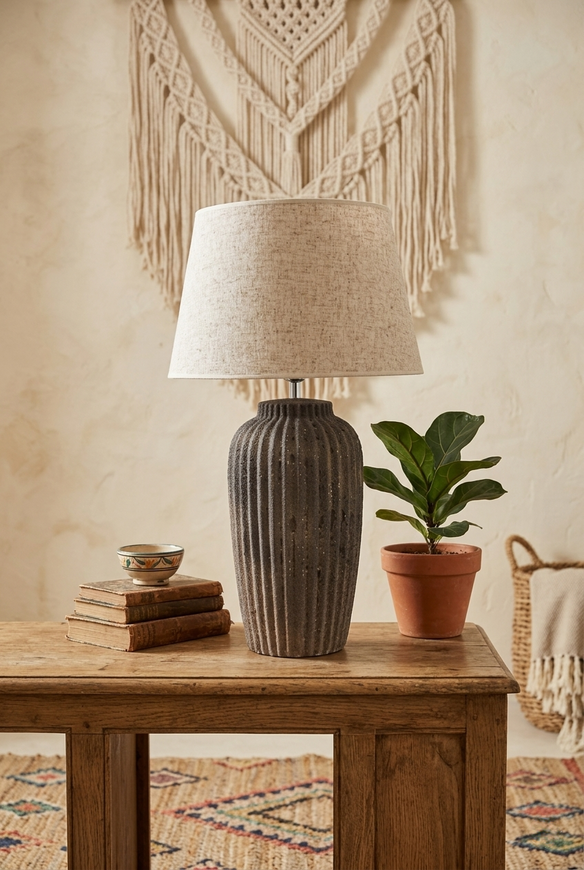 Demeter, ceramiczna lampa stołowa