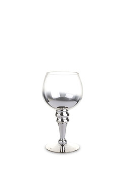 Montrachet Silver A, srebrny świecznik kielich, wys.20cm