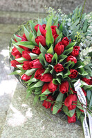 Tulipanowa Luiza Volcan, serce nagrobne