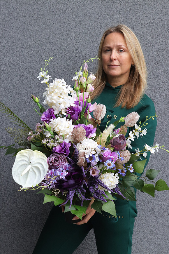 komplet dekoracji nagrobnych