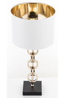Chain White, elegancka lampa stołowa