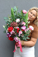 Magentia Amore, bukiet nagrobny do położenia