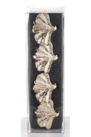 Ginko, obrączki na serwetki, miłorząb, złote