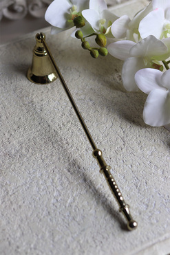 gasidełko do świec, Lux Villa Gold Glamour, dł.25cm 