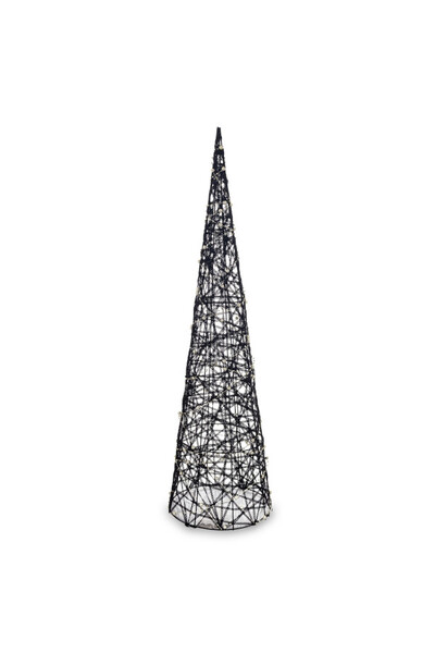 Modern Glamm, świąteczna figurka choinka LED stożek