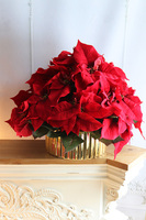 Gwiazda Betlejemska Goldeo 2, wysokiej jakości sztuczna roślina