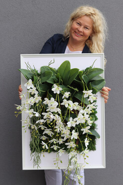 jednostronna rama dekoracyjna, Thai Hotels, wym.77x57cm 