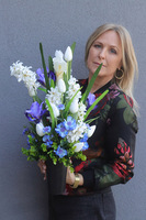 Tulip Iris, komplet dekoracji nagrobnych