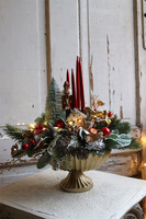 Goldina LED, stroik adwentowy z dziadkiem