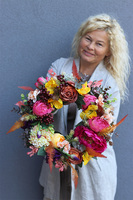 Colorro, jesienny wieniec nagrobny