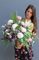 Santo, bukiet nagrobny we wkładzie, wys.52cm