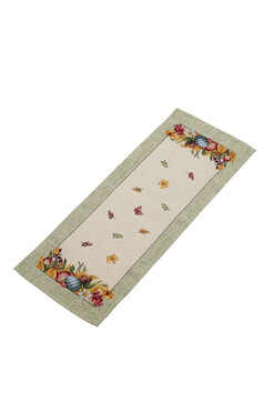 Żonkile&Pisanki, wielkanocny bieżnik gobelinowy, 140x42cm