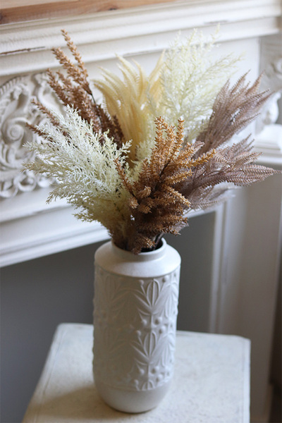 Pampas Boho, bukiet traw w wazonie