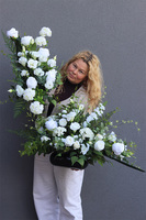 biała Fregalla, bukiet nagrobny we wkładzie