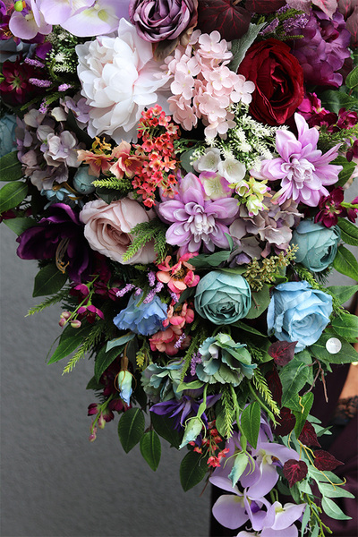 Lunemia, elegancka wiązanka nagrobna