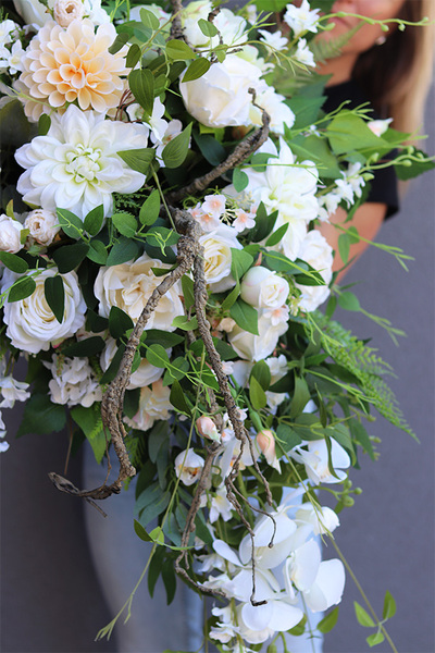 White Palace Saute, kompozycja nagrobna do twojej donicy