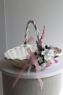 Berry Easter, dekorowany koszyczek wielkanocny, wys.22cm