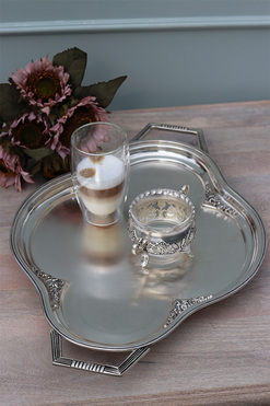 posrebrzana taca Valencia 50x36cm