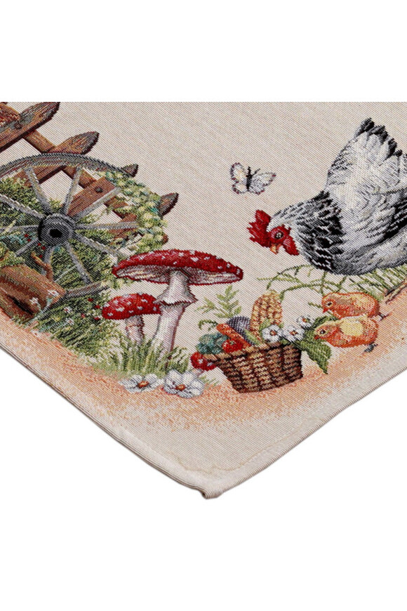 Wsi Wesoła, obrus gobelinowy serweta