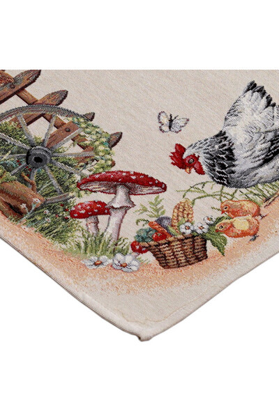 Wsi Wesoła, obrus gobelinowy serweta