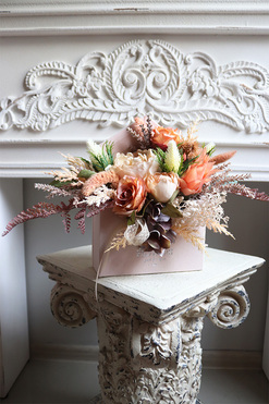 urocza koperta flowerbox, Krefista, wym.29.5x30cm