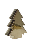 Xmas Modern, figurka świąteczna choinka, złota
