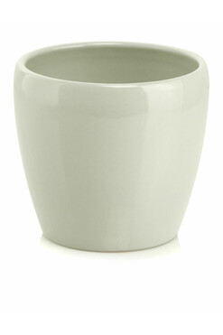 Barcelli, osłonka ceramiczna doniczka, krem, wym.14x15cm