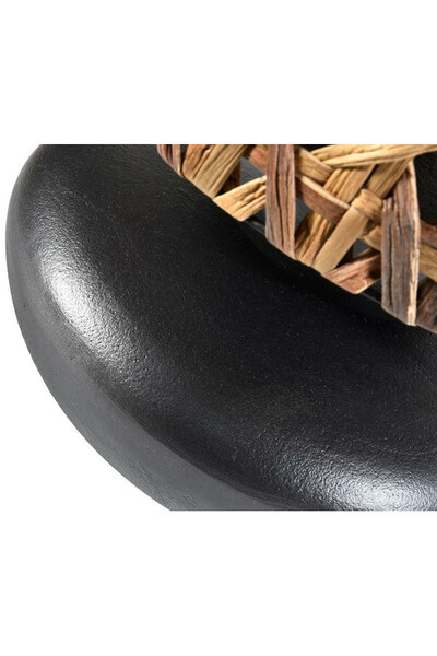 Nero lampa stołowa z plecionym abażurem