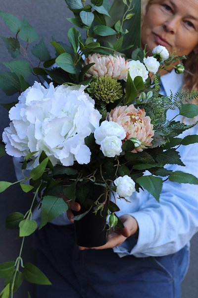 Krellena, bukiet nagrobny we wkładzie