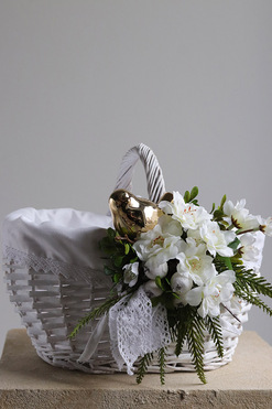 Helie 2, dekorowany koszyczek wielkanocny, wys.20cm