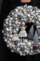 Świąteczny Spacer, świąteczny wianek dekoracyjny