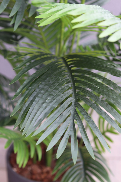 Areca Concretano, sztuczna palma w betonowej donicy