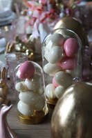 Morelia Easter Small, dekoracja wielkanocna pod kloszem, wym.20x10.5cm