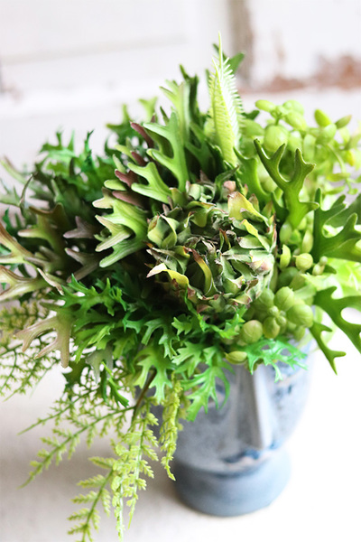 Twarzova, kompozycja Sukulenty w głowie