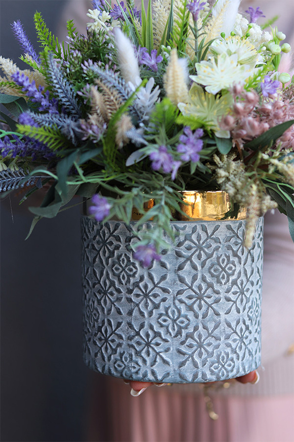 kompozycja z wrzosem, Boho Gretra