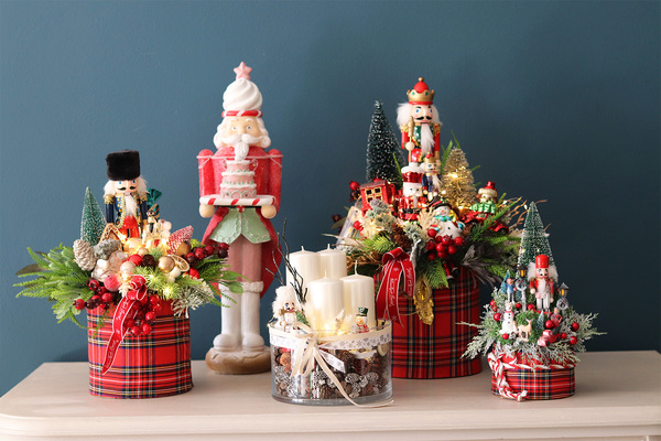 flowerbox świąteczny, Dziadek do Orzechów Drosel