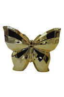 Golden Butterfly, wazon ceramiczny motyl