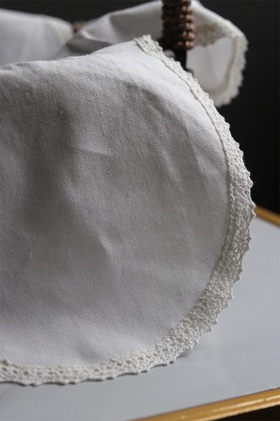 Romantic Lavender, bawełniana serwetka do pieczywa