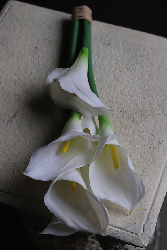 Kalle Biel, bukiet nagrobny kalie