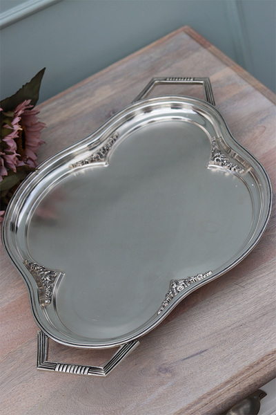 posrebrzana taca Valencia 50x36cm